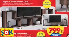 LEGON TV ÜNİTESİ VİCTORİA CEVİZ LEGON TV ÜNİTESİ VİCTORİA CEVİZ